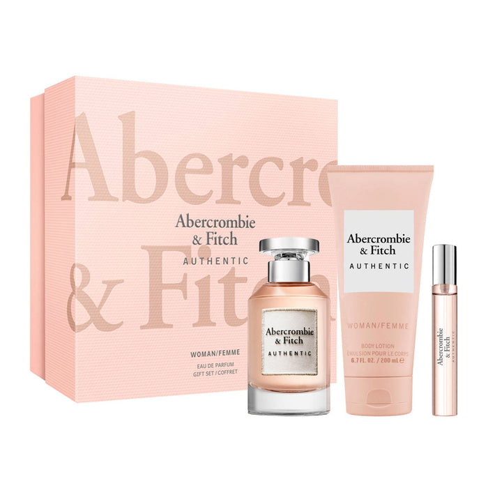 Abercrombie Authentic 3-Piece Set 3.4oz Women