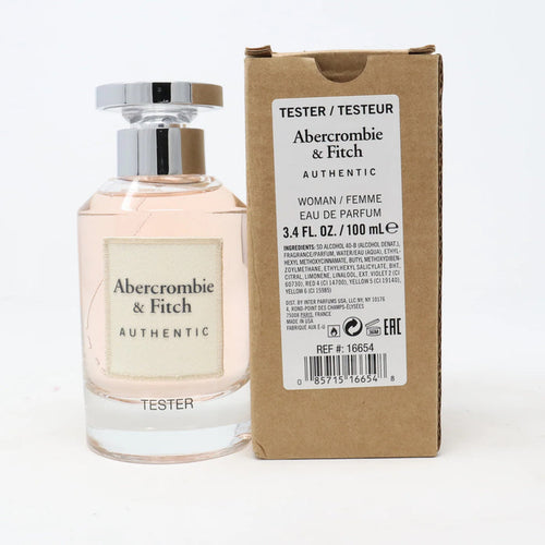 Abercrombie & Fitch Authentic 3.4oz Women EDP Spray Tester
