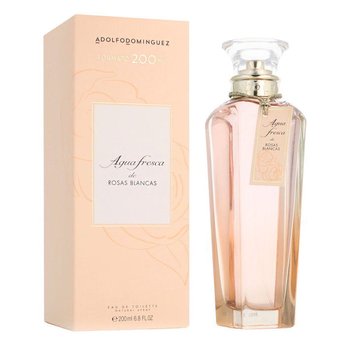 Adolfo Dominguez Agua Fresca De Rosas Blancas 6.8oz Women EDT Spray
