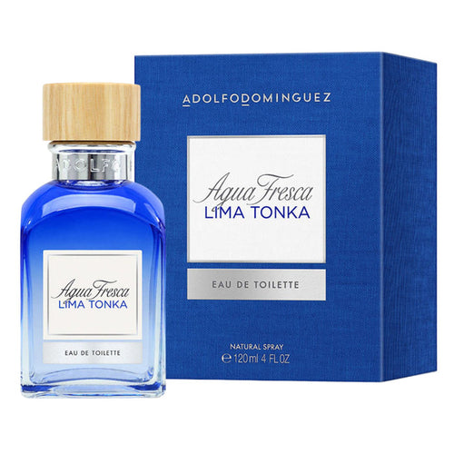 Adolfo Dominguez Agua Fresca Lima Tonka 4.0oz Men EDT Spray