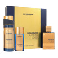 Al Haramain Amber Bleu 3-Piece Set 2.5oz EDP Spray