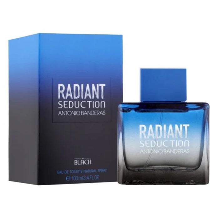 Antonio Banderas Seduction Black Radiant 3.4oz Men EDT Spray