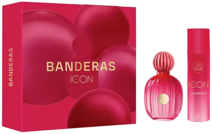 Antonio Banderas The Icon 2-Piece Set 3.4oz Women EDP Spray