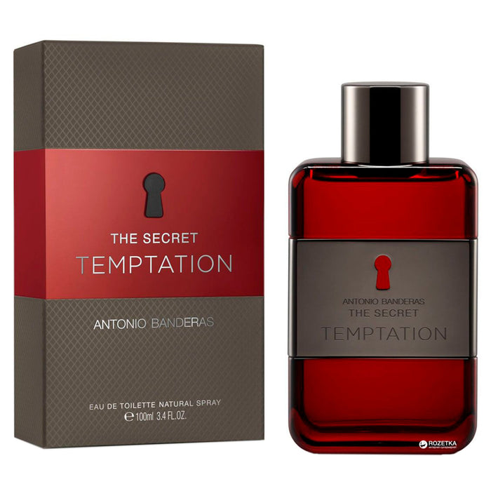 Antonio Banderas The Secret Temptation 3.4oz Men EDT Spray
