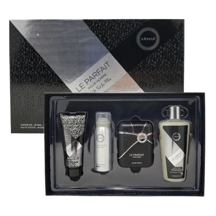 Armaf Le Parfait 4-Piece Set 3.4oz Men EDP Spray