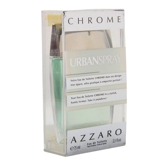 Azzaro Chrome Urbanspray 2.5oz Men EDT Spray