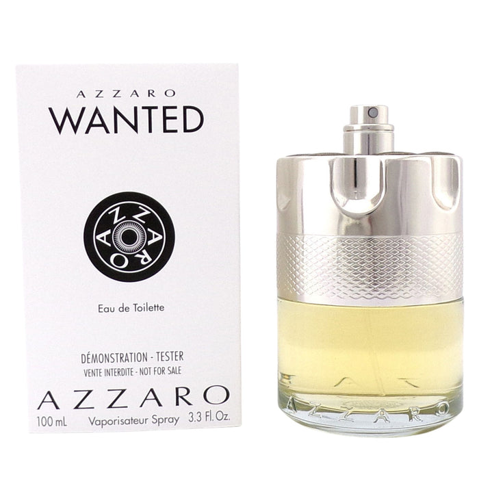 Azzaro Wanted 3.38oz Men EDT Spray Tester