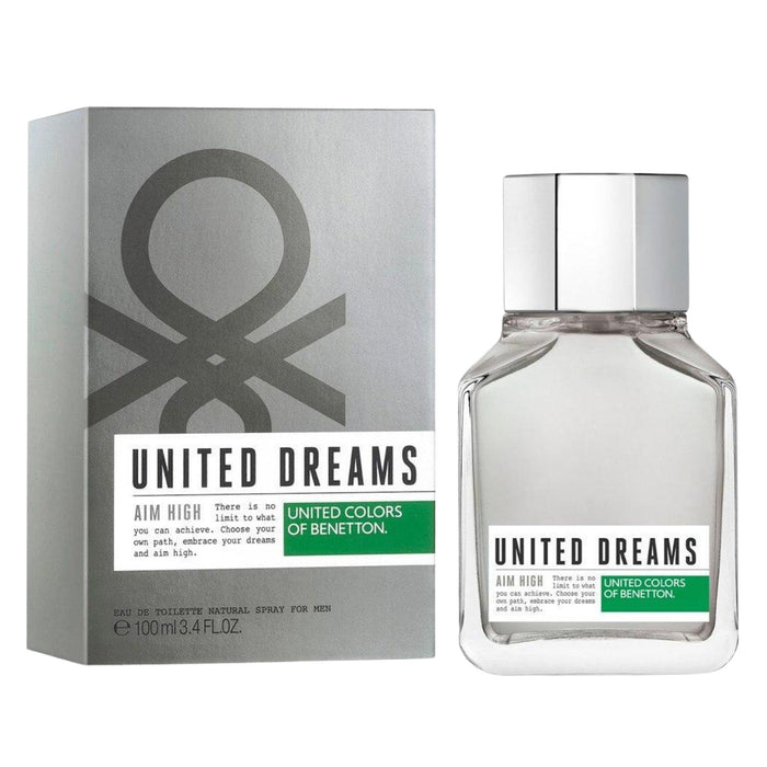 Benetton Aim High 3.4oz Men EDT Spray