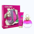 Benetton Color Pink 2-Piece Set 2.7oz Women EDT