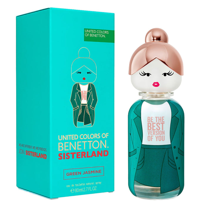 Benetton Sis Green Jasmine 2.7oz Women EDT