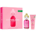 Benetton Sisterland Pink Raspberry 2-Piece Set 2.7oz Women EDT Spray