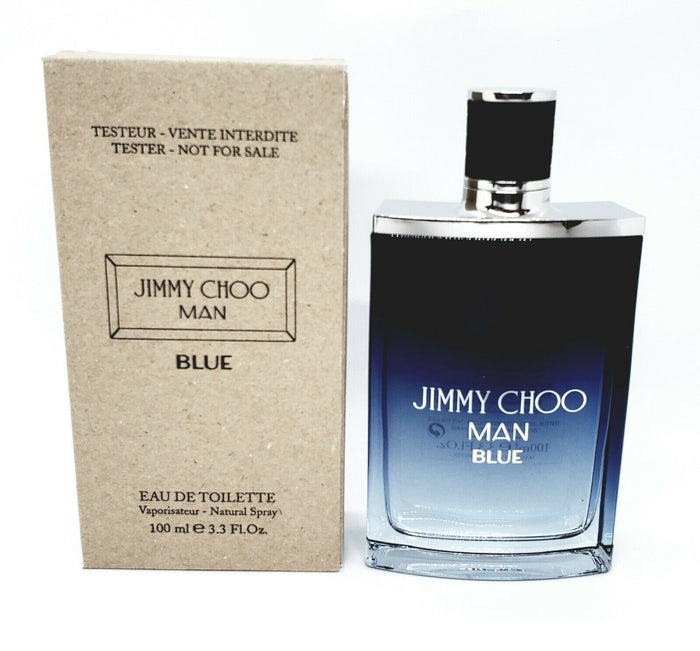 Jimmy Choo Blue 3.4oz Men EDT Spray Tester