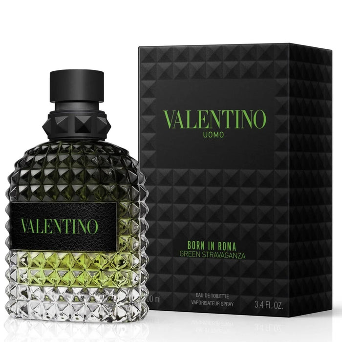 Valentino Born Green 3.4oz Men EDT Spray