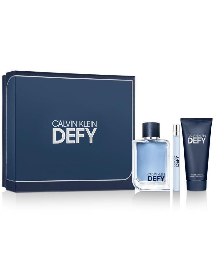 Calvin Klein Defy Ck 3-Piece Set 3.3oz Men EDT Spray