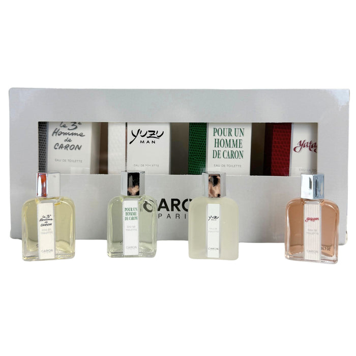 Caron Mini 4-Piece Set 0.4oz Men EDP Spray