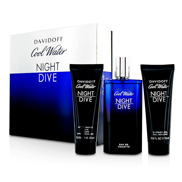 Cool Water Night Dive 3-Piece Set 4.2oz Men