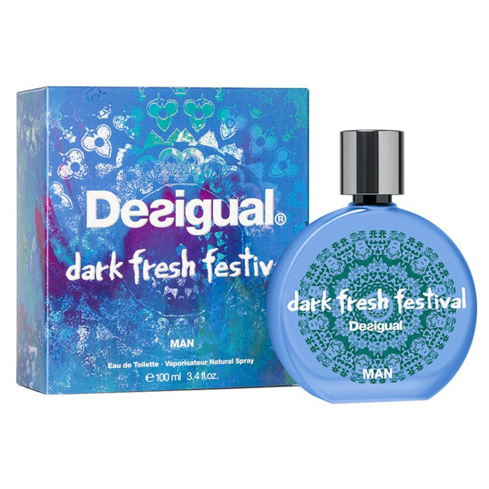 Desigual Dark Fresh Festival 3.4oz Men EDT