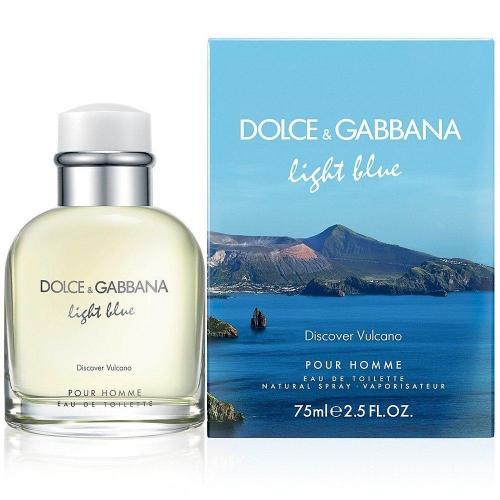 Dolce & Gabbana Light Blue Vulcano 2.5oz Men EDT Spray