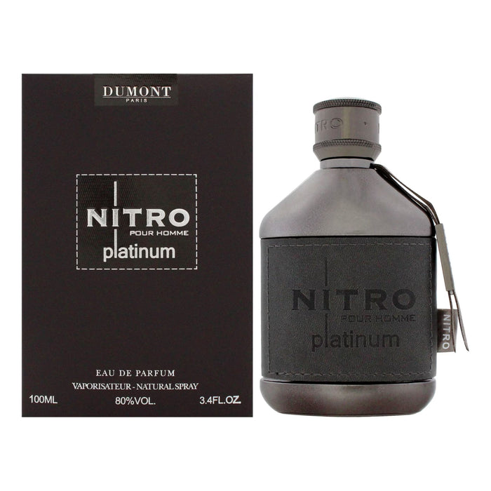 Dumont Nitro Platinum 3.4oz Men EDP Spray