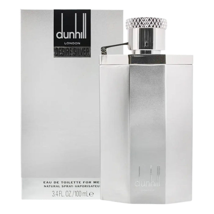 Desire Silver 3.4oz Men EDT Spray