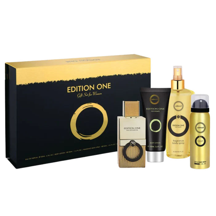 Edition One 4-Piece Set 3.4oz Women EDP Spray