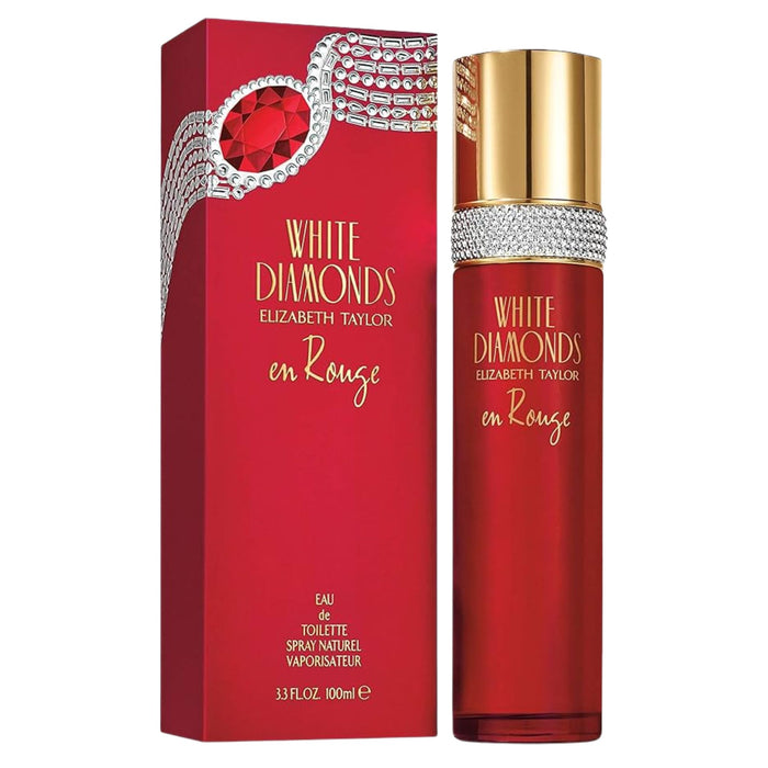 Elizabeth Taylor White Diamond Rouge 3.3oz Women EDT Spray