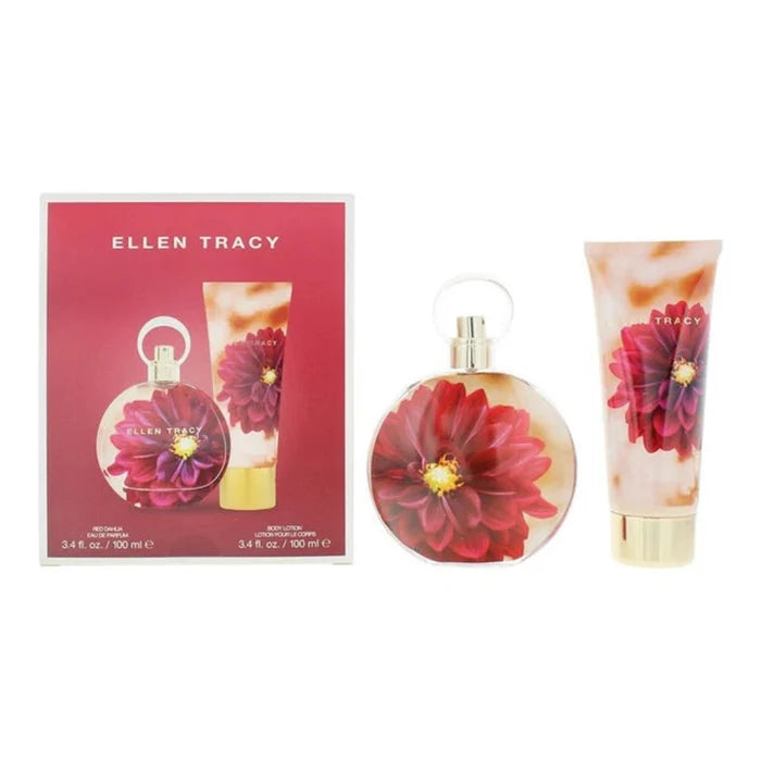 Ellen Red Dahlia Ellen Tracy 2-Piece Set 3.4oz EDP Women Spray