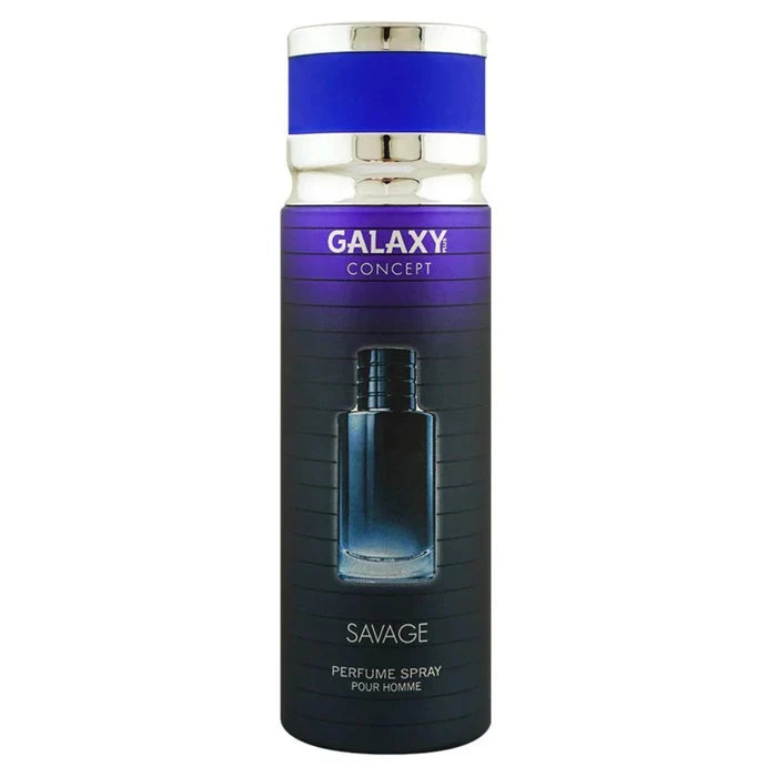 Galaxy Plus Concept Savage 6.7oz Men Body Perfume Spray