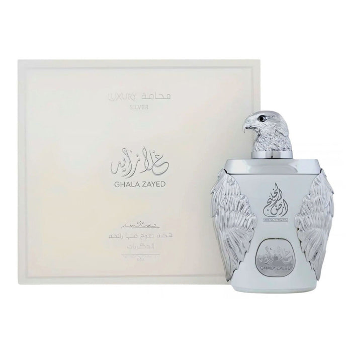 Ghala Zayed Silver 3.4oz Unisex EDP Spray