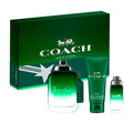 Coach Green 3-Piece Set 3.3oz Men EDT Spray