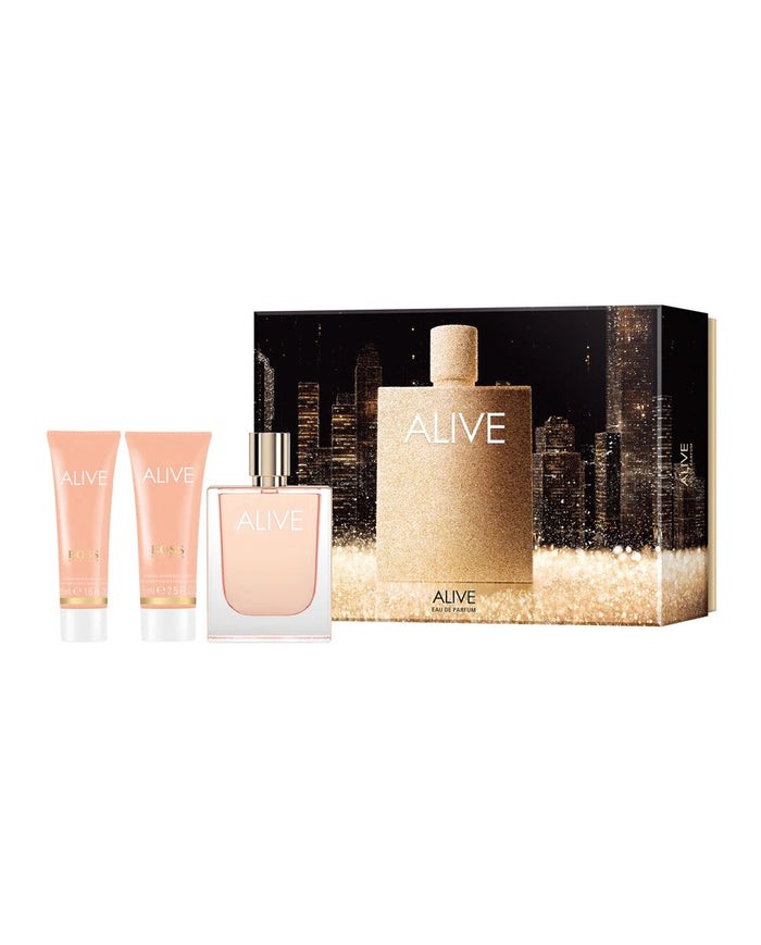 Hugo Boss Alive 3-Piece Set 2.7oz Women EDP Spray