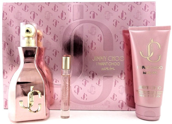 Jimmy Choo I Want Choo With Love 3p 3.3oz Women EDP Spray