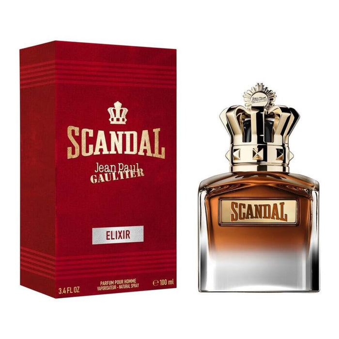 Jean Paul Gaultier Scandal Pour Homme Elixir 3.4oz Men Parfum Spray