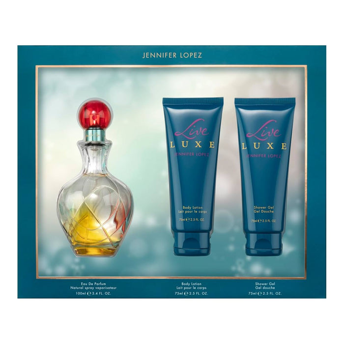 Jennifer Lopez Live Luxe 3-Piece Set 3.4oz Women EDP Spray