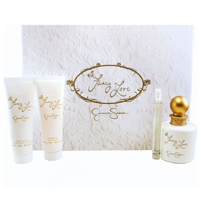 Fancy Love 4-Piece Set 3.4oz Women EDP Spray