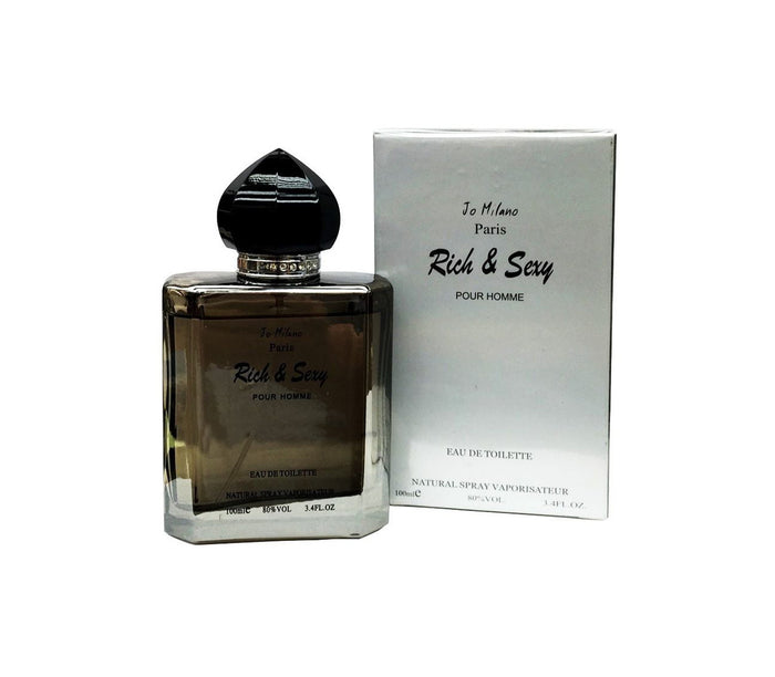 Jo Milano Rich & Sexy 3.4oz Men EDT Spray