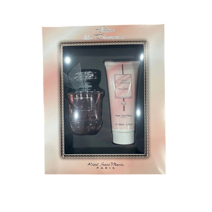 Kristel Saint Martin Shine Like Diamonds 2-Piece Set 3.3oz Women EDP Spray