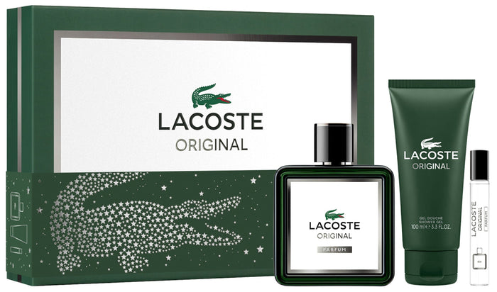 Lacoste Parfum 3-Piece Set 3.3oz Men Spray