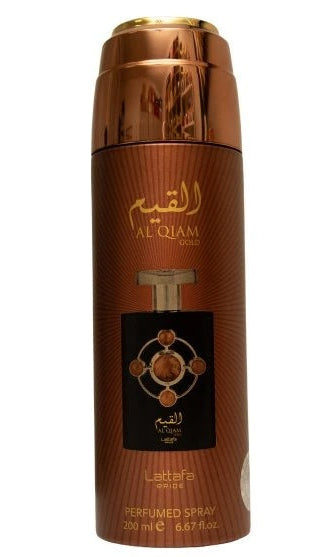 Lattafa Al Qiam Gold Perfumed Spray 6.67oz Unisex