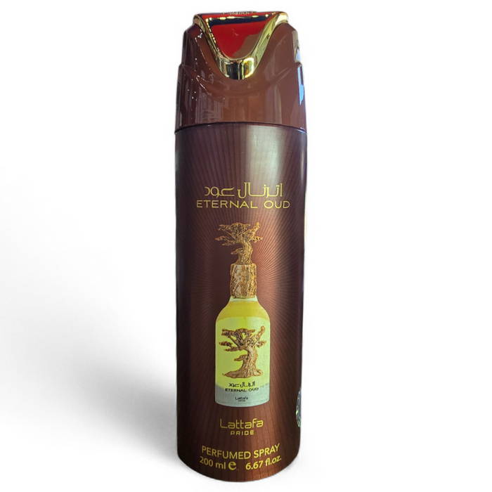 Lattafa Eternal Oud Perfumed Spray 6.67oz Unisex Spray