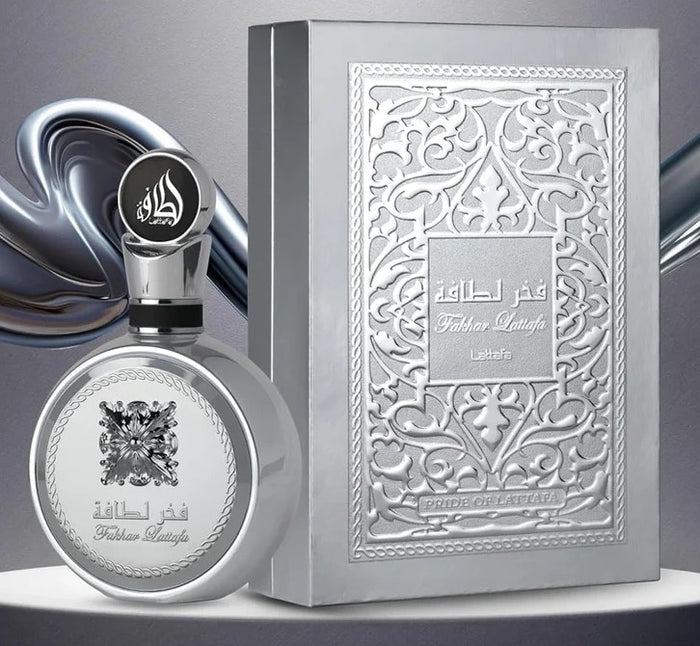 Lattafa Fakhar Platin 3.4oz Unisex EDP Spray