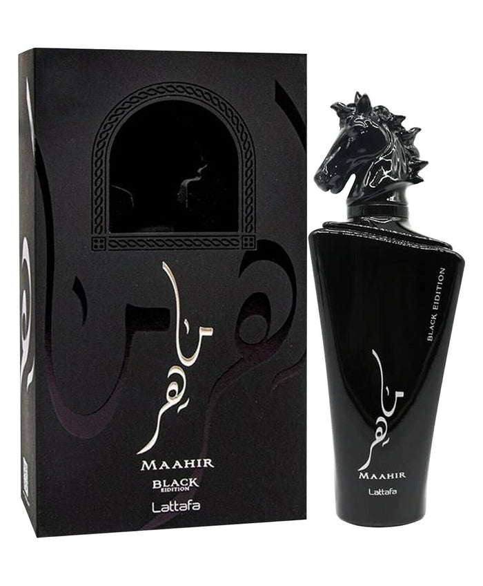 Lattafa Maahir Black 3.4oz Unisex EDP Spray