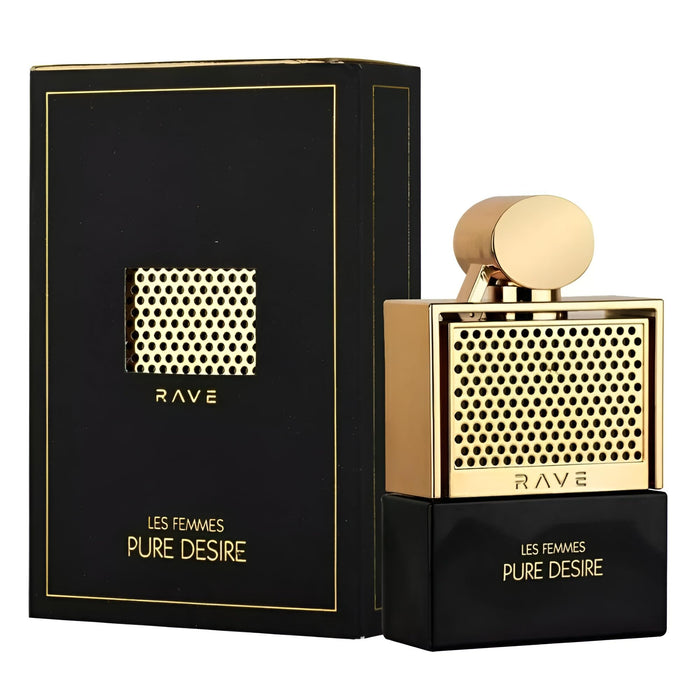 Lattafa Rave Pure Desire Gold 3.4oz Women EDP Spray