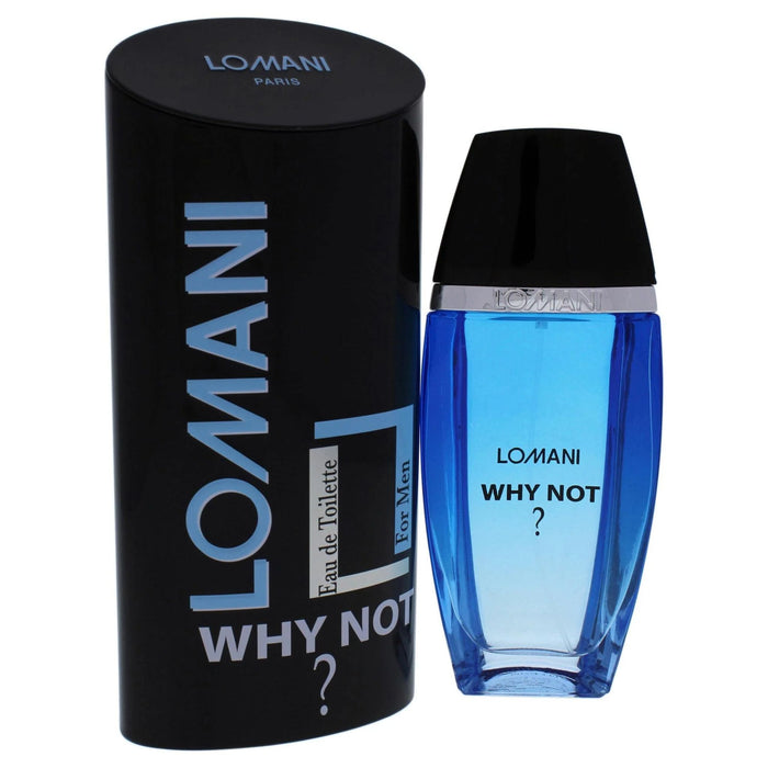 Lomani Why Not 3.4oz Men EDT Spray