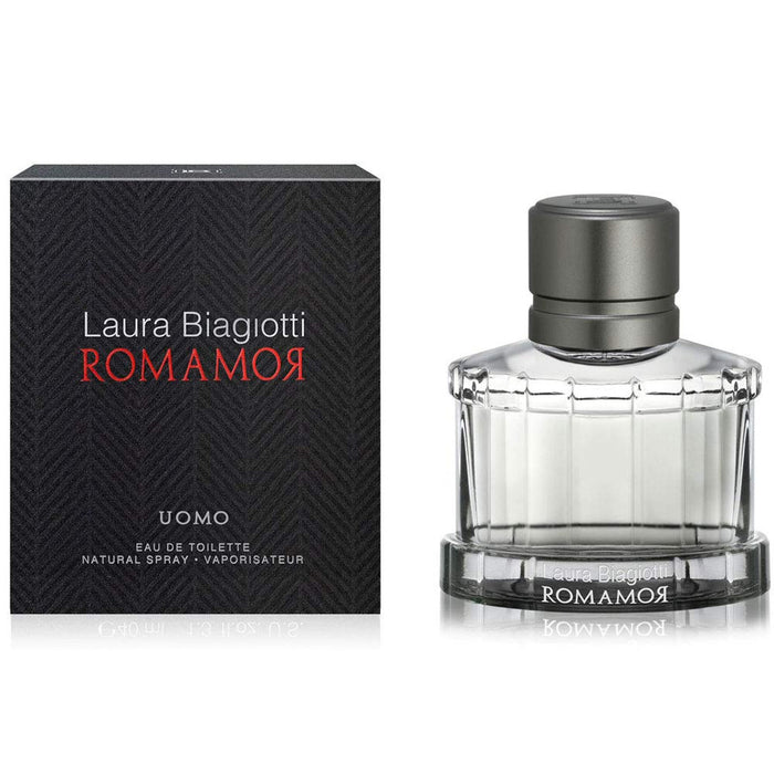 Loura Biagiotti Romamor Uomo 2.5oz Men EDT Spray
