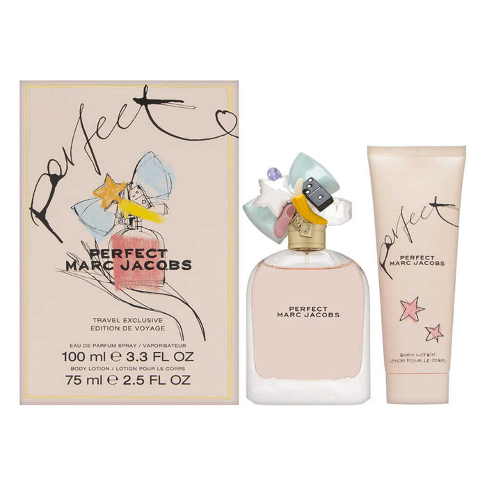Marc Jacobs Perfect 2-Piece Set 3.4oz Women EDP Spray