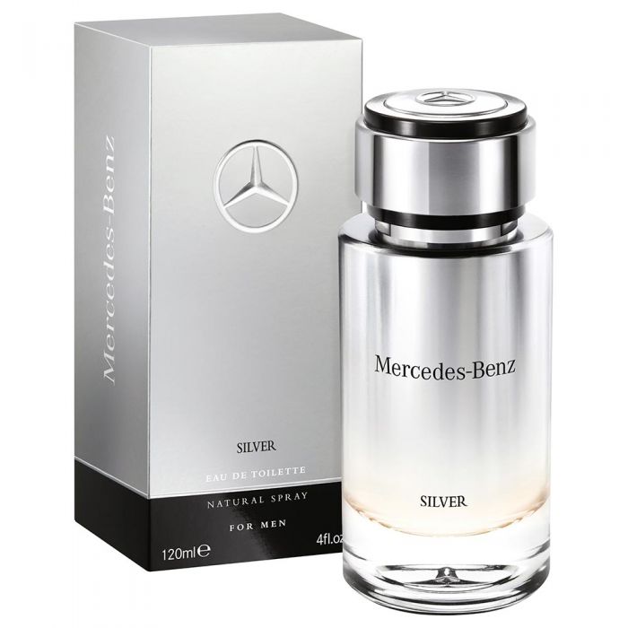 Mercedes-Benz Silver 4.0oz Men EDT Spray