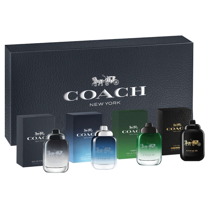 Coach Mini 4-Piece Set 0.15oz Men EDP Splash