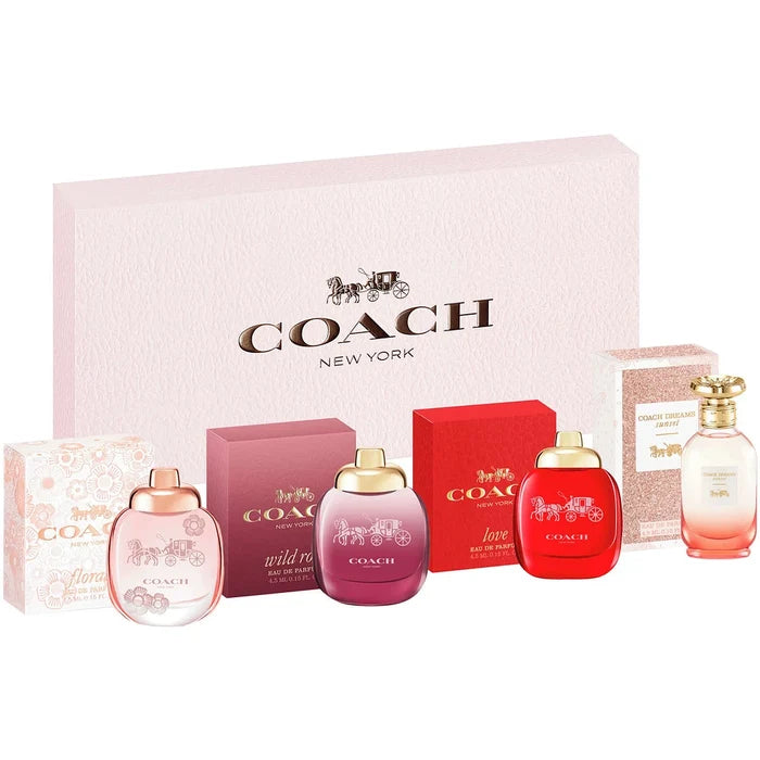 Coach Mini 4-Piece Set 0.15oz Women EDP Spray