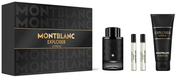 Mont Blanc Explorer Extreme Parfum 4-Piece Set 3.3oz Men